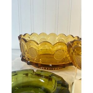 Fostoria Amber Coin Glass bowl